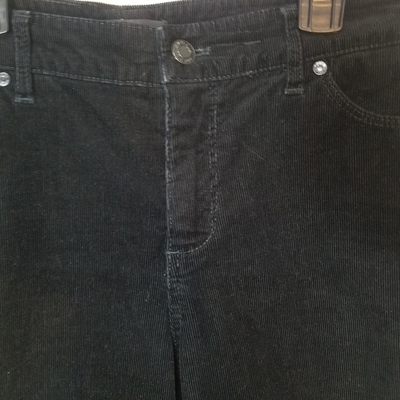 Talbots flawless five pocket straight black corduroy pants - Picture 5 of 9